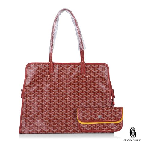 goyard dark red|goyard pm tote price.